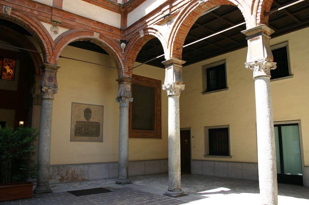 palazzo Pozzobonelli Isimbardi. Foto di Giovanni Dall'Orto