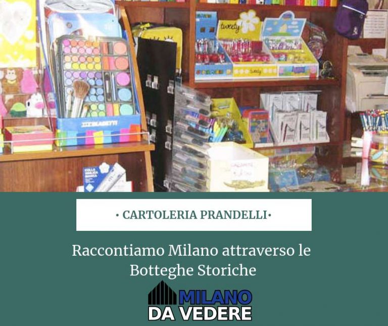 Cartoleria Prandelli, in quel di via Parmigianino