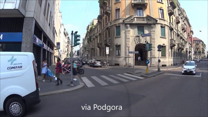 Da corso di Porta Vittoria a via Fontana