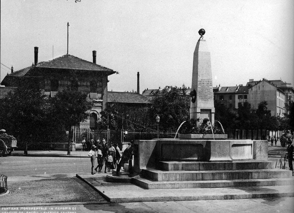 fontana piazza De Angeli