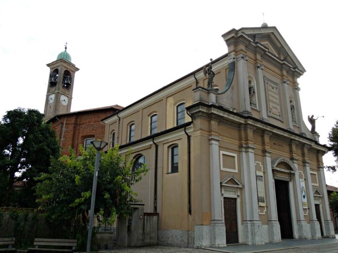 Bareggio . chiesa dei Santi Nazaro e Celso