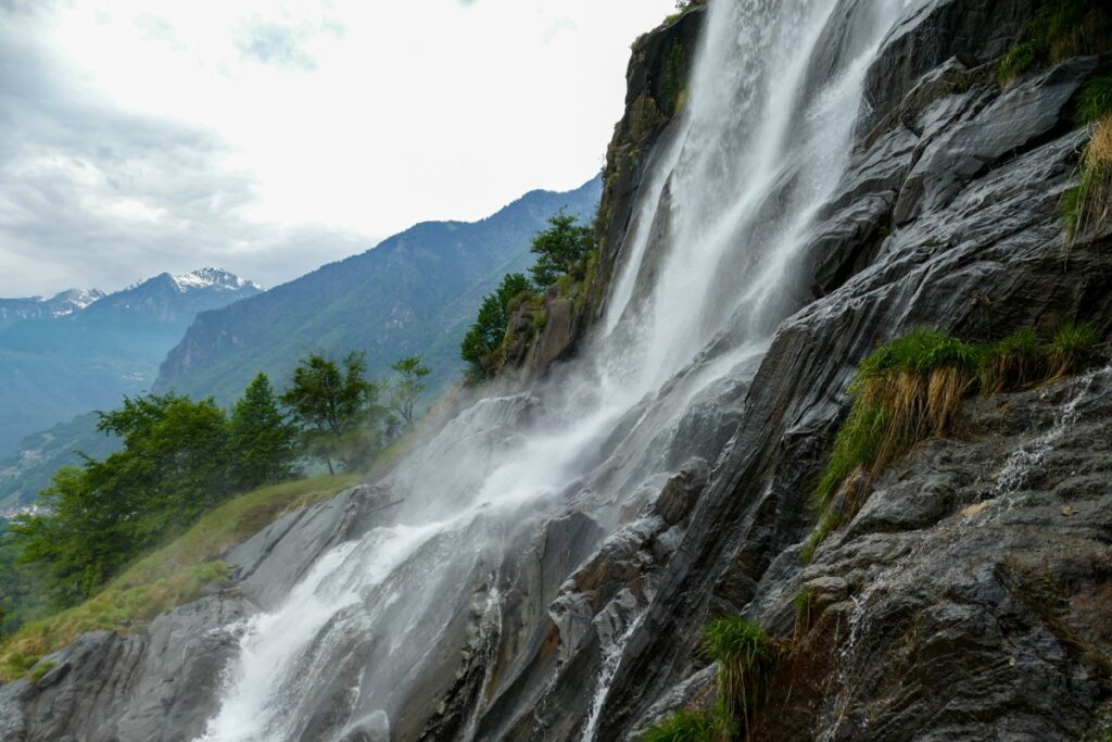 Cascate dell'Acquafraggia - Belvedere