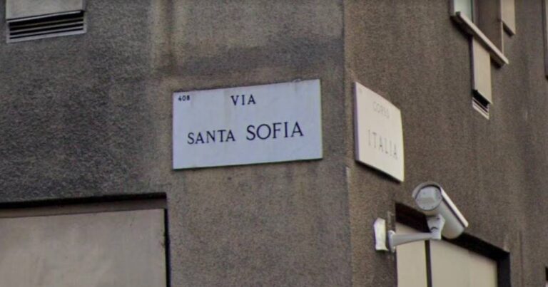 Santa Sofia, la via dietro Sant’Eufemia