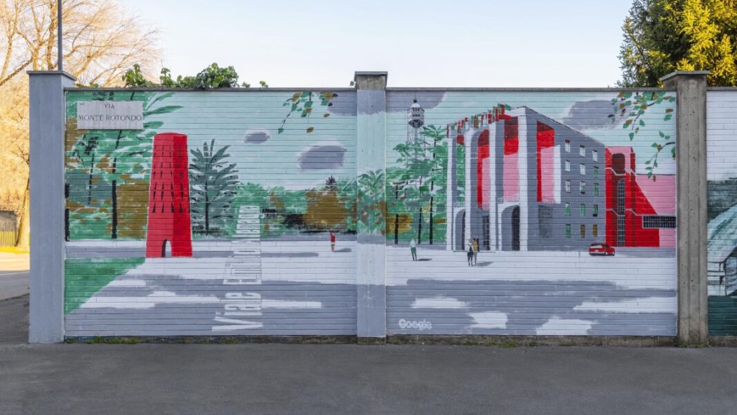 Muri d'artista - Alexander Vinogradov: La Triennale di Milano