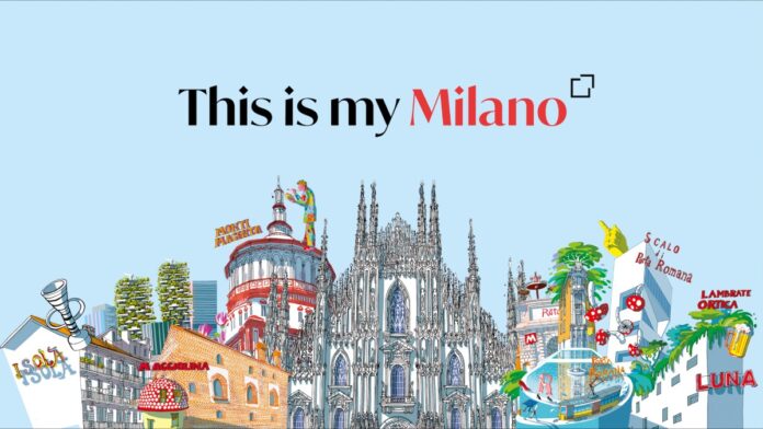 This is my Milano - illustrazione