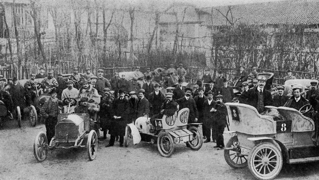 Automobile Club Italiano - 1906 prima edizione Milano - Sanremo