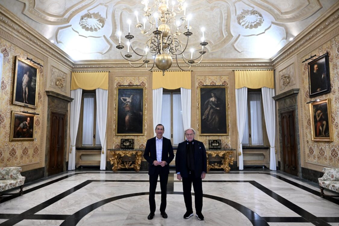 Restauro di Palazzo Marino - Giuseppe Sala e Diego Della Valle