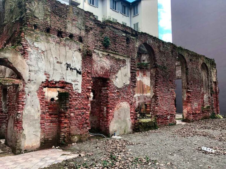 Chiesa di Santa Febronia: quel che resta in corso Garibaldi