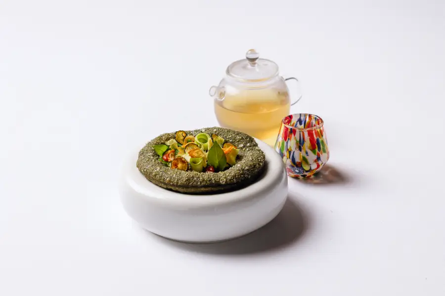 Napovegano - Menu vegetale dello chef Roberto di Pinto