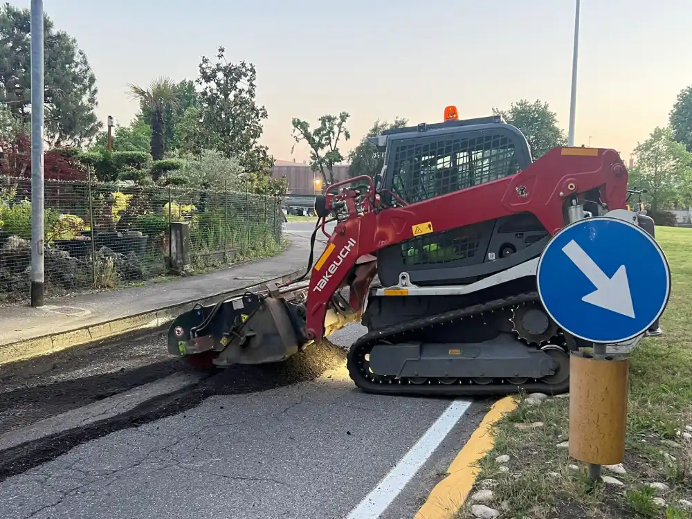 Riqualificazione Assago - lavori in corso