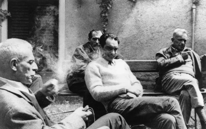 Milano che sale. Elio Vittorini, Daniele Ponchiroli, Italo Calvino e Giulio Einaudi_Mondadori Portfolio