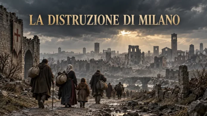 La distruzione di Milano: la terza discesa del Barbarossa